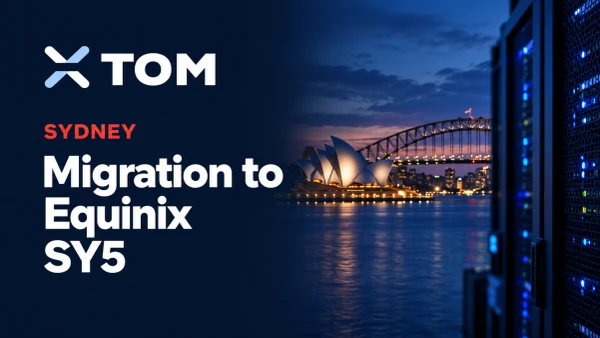 xTom Transitions to Equinix SY5 in Sydney